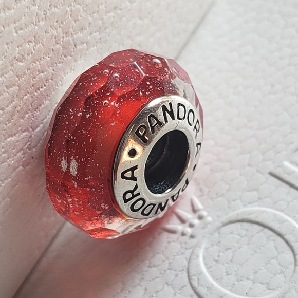 Pandora Accessories Pandora 925 Ale Red Shimmer Charm 07 Poshmark